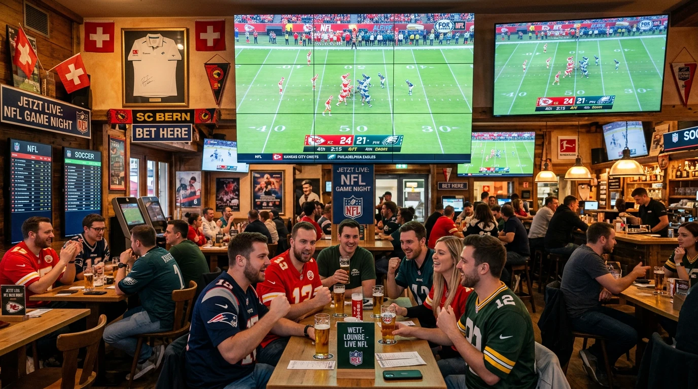 Schweizer Sportwettenmarkt Beliebtheit NFL und eSports Wetten bei Schweizer Tippern