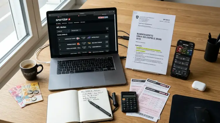 American Football Wetten Schweiz 2026 – Legale Anbieter, Wettarten und Strategien für den Schweizer NFL-Markt