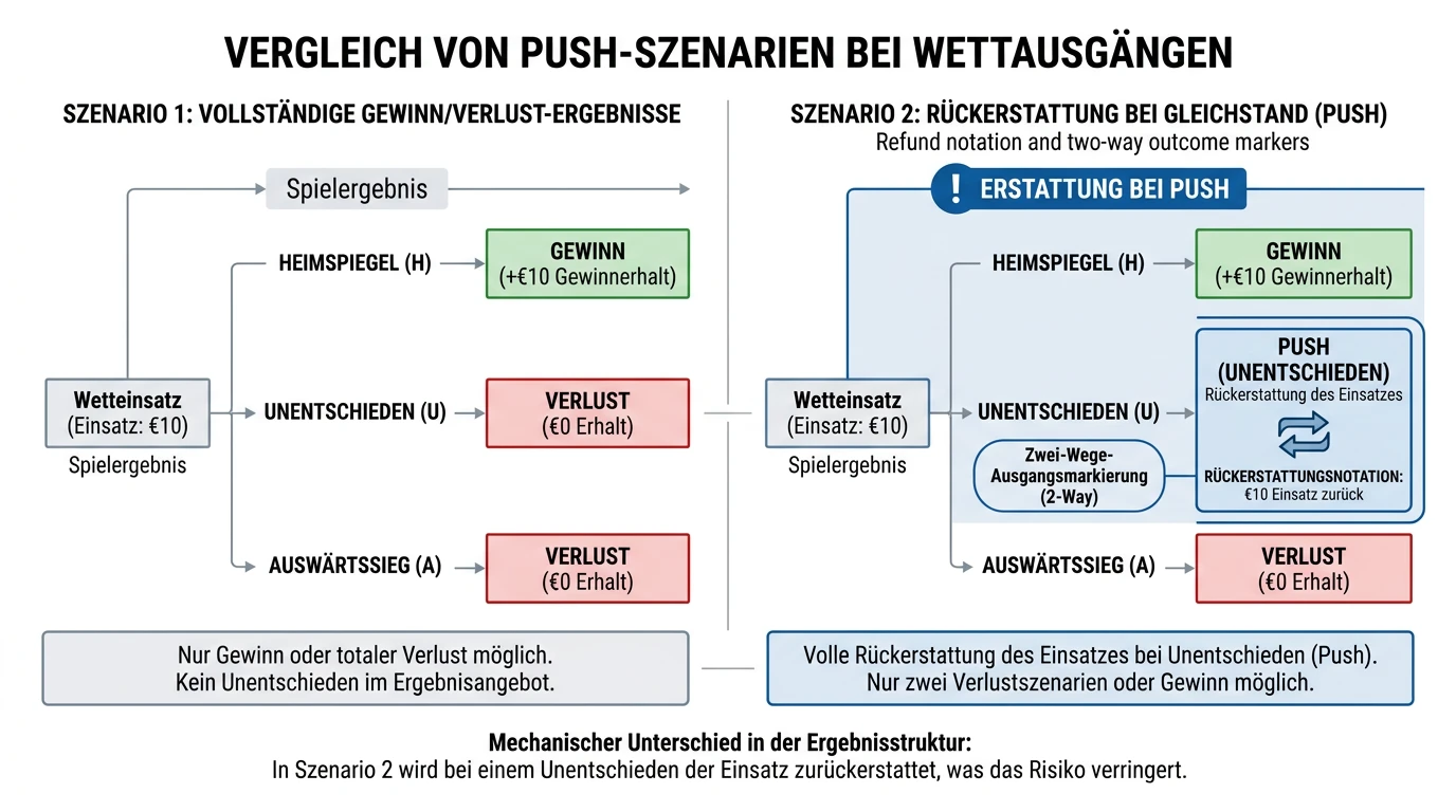 Asiatisches Handicap beim NFL erklärt – Push-Rückgabe und Zwei-Wege-Struktur für American Football Wetten