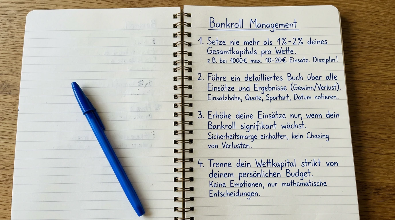 Bankroll Management für NFL Kombiwetten: Vier Regeln zum Schutz des Wettbudgets beim Kombischein
