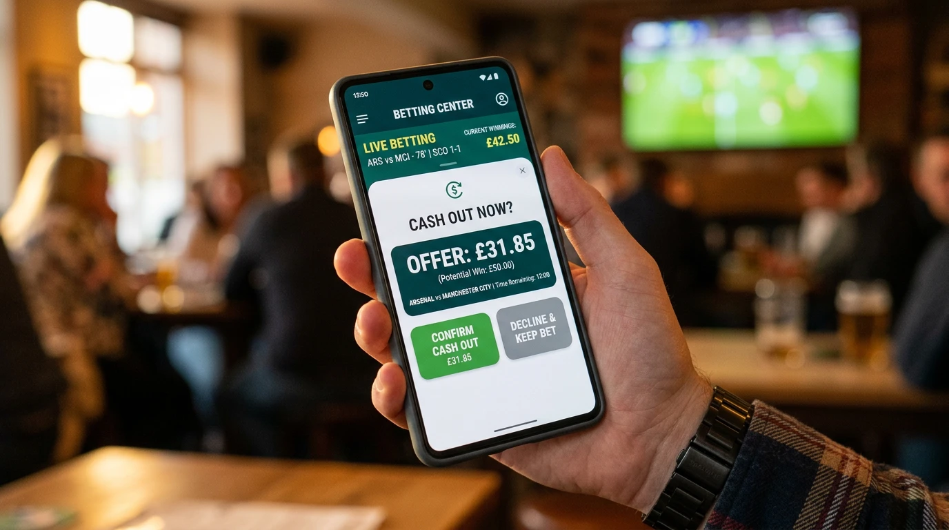 Cash-Out NFL Live-Wetten Strategie – wann vorzeitige Auszahlung beim american football In-Play sinnvoll ist