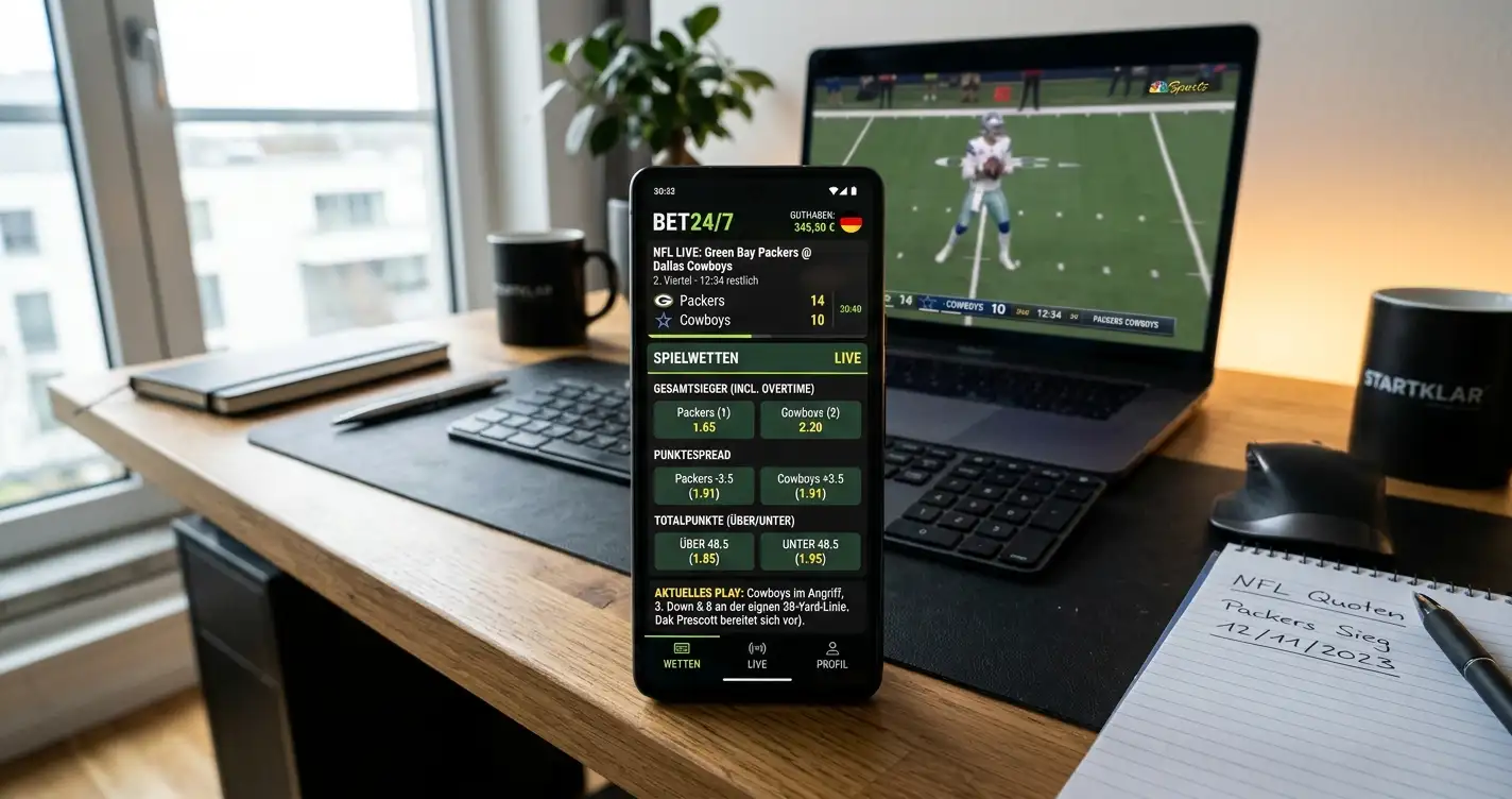 NFL Live-Wetten Strategien – Quarter-by-Quarter und Drive-Wetten für Schweizer NFL-Tipper