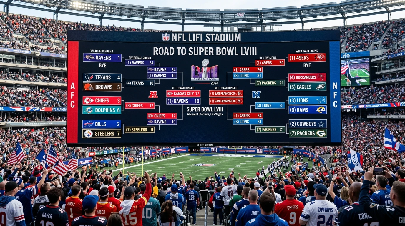 NFL Playoff Wetten von Wild Card bis Super Bowl – American Football Playoff-Betting für Schweizer Tipper