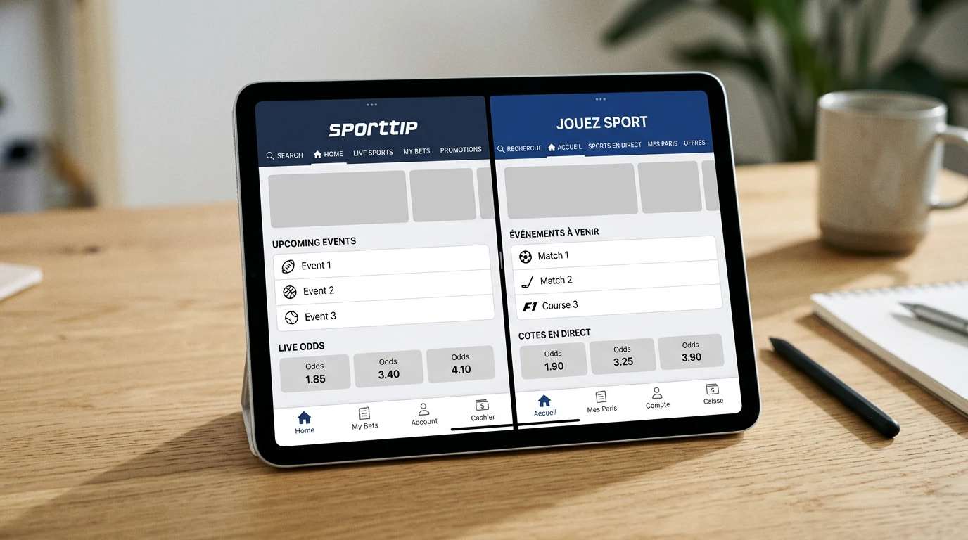 Sporttip und Jouez Sport als einzige legale NFL Wettanbieter der Schweiz im Vergleich