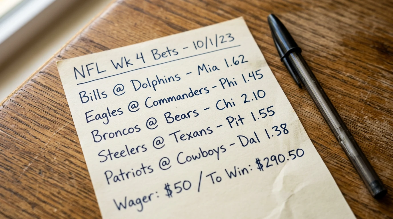 NFL Wettarten Übersicht Moneyline Point Spread und Over/Under mit Dezimalquoten für Schweizer Tipper