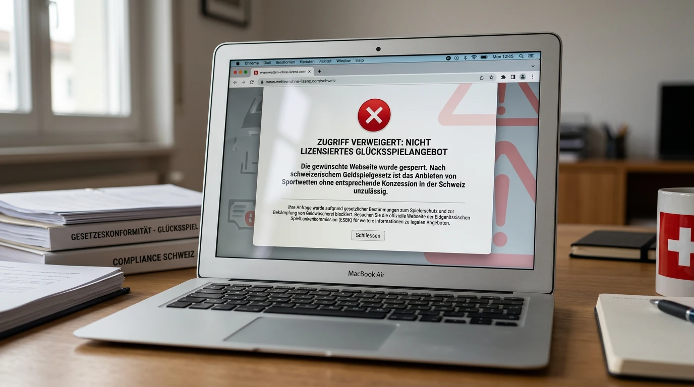 Steuerliche Risiken bei gesperrten Sportwetten Anbietern in der Schweiz